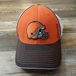 Vintage Logo Cleveland Browns Reebok NFL Embroidered Cap One Size Fits All